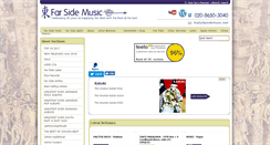 Desktop Screenshot of farsidemusic.com