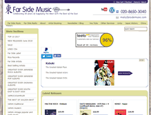 Tablet Screenshot of farsidemusic.com
